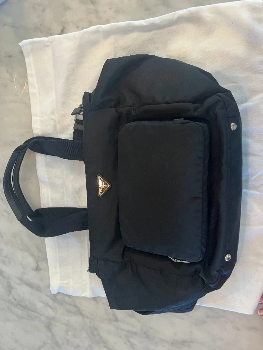 Prada Re-Nylon baby bag